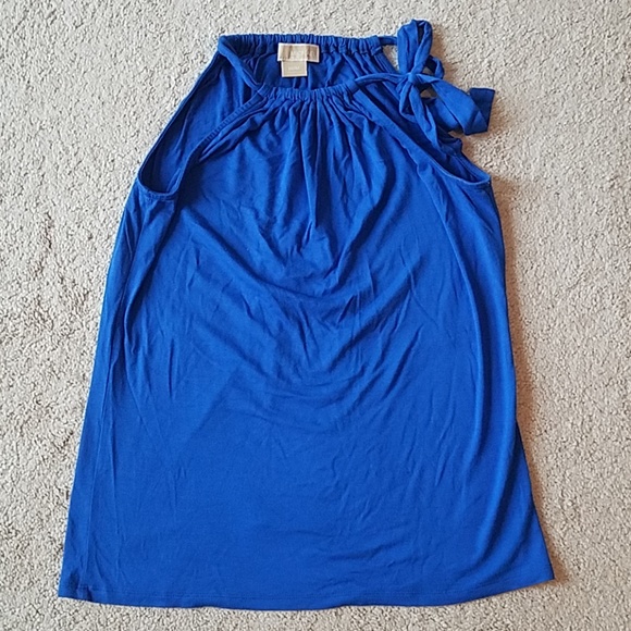 Michael Kors Tops - Michael Kors royal blue sleeveless top